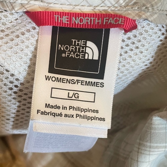 The North Face Top Plaid VaporWick Large Lightweight - Picture 5 of 11